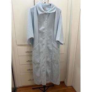 Joanna Richard for Gilligan O’Malley Blue Chenille Robe Women’s Small